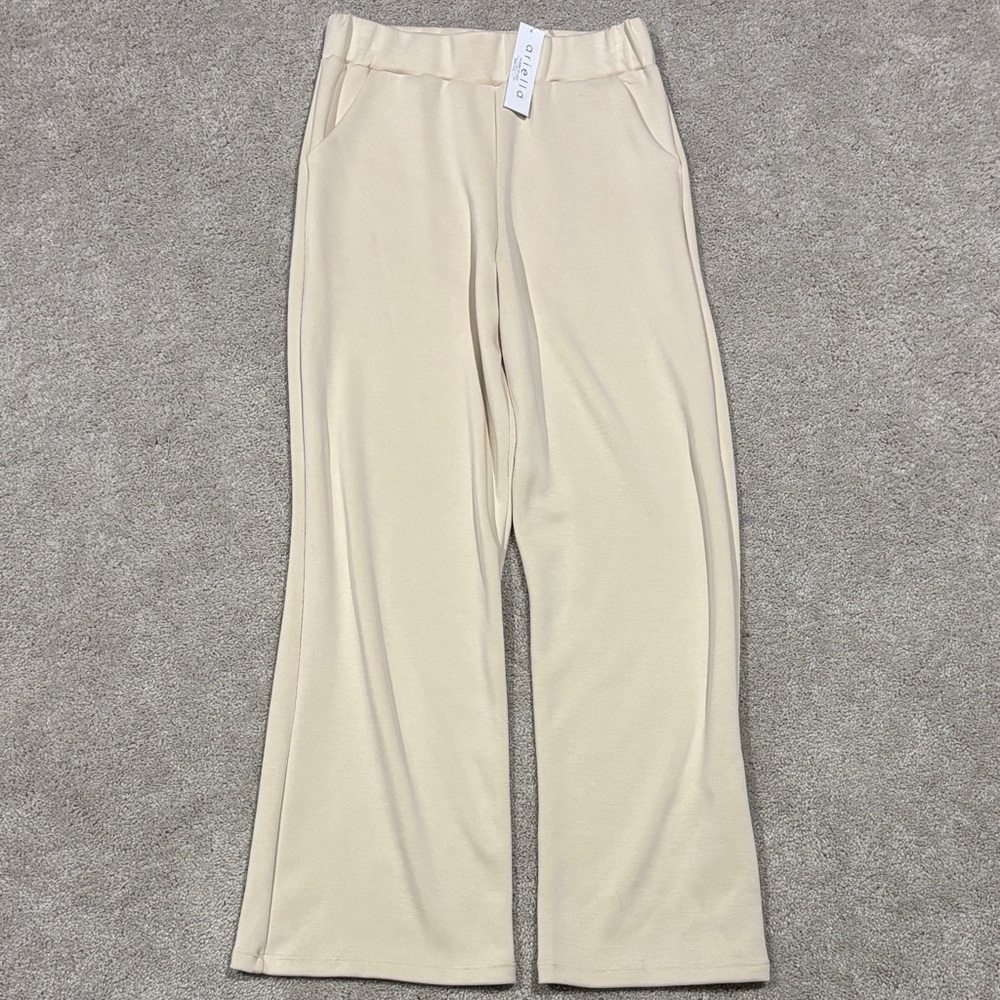 Ariella Beige Trousers